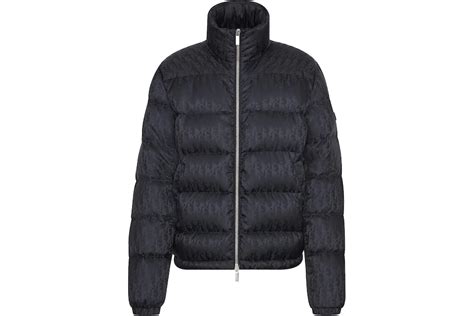 dior mens aw21|Dior Oblique Down Jacket Black Nylon Jacquard Men's .